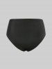 Full Print Handkerchief Plus Size & Curve Modest Tankini Swimsuit -  