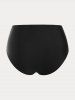 Plus Size & Curve Geometric Colorblock Padded Strappy Tankini Swimsuit -  