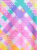 Plaid Heart Print Plus Size & Curve Tank Top -  