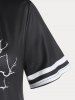 Branch Butterfly Print Plus Size Tee -  