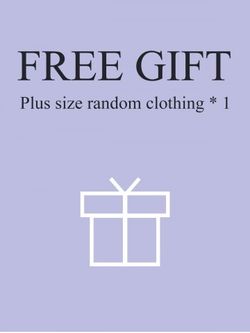 ROSEGAL Free Gift - A Piece of Plus Size Random Clothing - MULTI - 1X