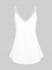 Plus Size & Curve Floral Print Flowy Tank Top -  