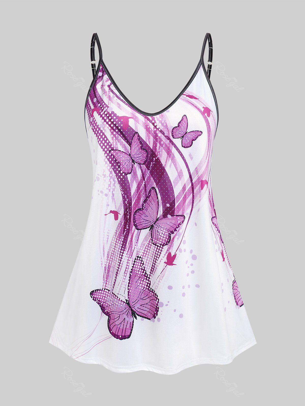 Best Plus Size & Curve Butterfly Cami Top  