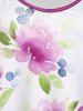 Plus Size & Curve Cottagecore Floral Print Tank Top -  