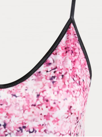 Plus Size & Curve Sparkling Starlight Print Flowy Tank Top