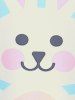 Plus Size & Curve Cute Easter Egg Rabbit Print Tee -  