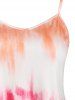 Tie Dye Short Cami Dress -  