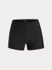 Plus Size & Curve Printed Ombre Color Modest Boyleg Tankini Swimsuit -  