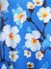 Plus Size & Curve Cottagecore Floral Print Flowy Cami Top -  