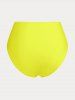 Plus Size & Curve Handkerchief Sunflower Print High Waist Tankini Swimsuit -  