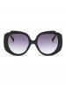 Large Frame Chunky Sunglasses -  