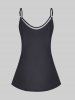 Plus Size & Curve Sparkle Starlight Print Cami Top -  