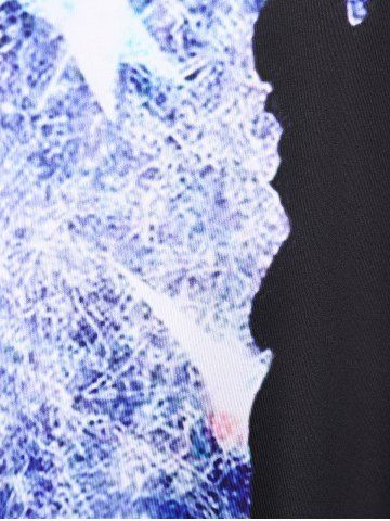 Plus Size & Curve Lady Liberty American Flag Print Patriotic T Shirt