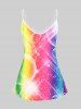 Plus Size & Curve Stars Ombre Tank Top -  