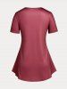 Plus Size & Curve Sun Moon Print Graphic Tee -  