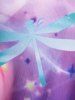 Plus Size & Curve Dragonfly Ombre Tank Top -  