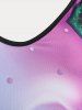 Plus Size & Curve 3D Seashells Print Tank Top -  