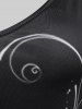 Plus Size & Curve Monochrome Colorblock Flowy Tank Top -  