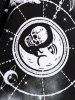Plus Size & Curve Gothic Crisscross Skull Sun Moon Print Sundress -  