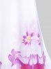Plus Size & Curve Cottagecore Floral Flowy Tank Top -  