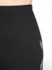 Plus Size Sequins Crisscross Shorts -  