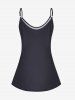 Plus Size & Curve Chinoiserie Dragon Print Oriental Tank Top -  