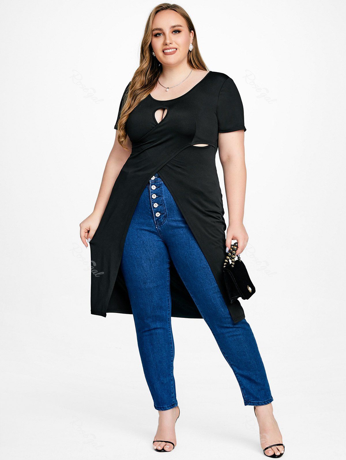 Plus Size \u0026 Curve Front Slit Cutout 