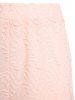 Plus Size & Curve High Rise Lace Butterfly Textured Shorts -  