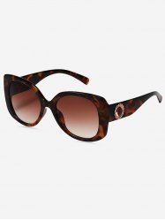 Rhinestone Embellish Square Sunglasses -  