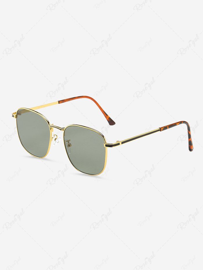 Cheap Minimalist Square Metal Sunglasses  