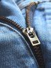 Destroyed Frayed Casual Jeans -  