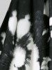 Haut Tunique Teinté Bague en O à Epaule Dénudée de Grande Taille - Noir M | US 10