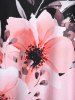 Robe D'été à Motif Floral de Cottagecore en Blocs de Couleurs Grande Taille - Multi-A 