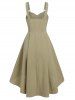 Corset High Low Dress -  