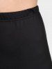 Plus Size High Waist Rainbow Rose Print Capri Leggings -  