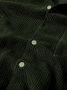 Corduroy Casual Shirt and Shorts Set -  