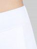 Pantalon Culotte à Jambe Large à Taille Haute de Grande Taille - Blanc M | US 10