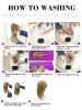 See-through Bang Fluffy Curly Short Synthetic Wig -  