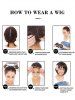 See-through Bang Fluffy Curly Short Synthetic Wig -  