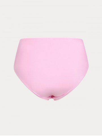 Plus Size High Waist Swim Bikini Bottom