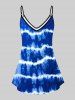 Plus Size Tie Dye Tank Top -  