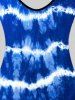 Plus Size Tie Dye Tank Top -  