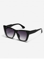 Square Shape Pointed Sunglasses -  