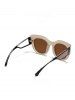 Large Frame Two-tone Color Sunglasses -  