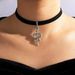 Gothic Snake Adjustable Pendent Choker Necklace -  