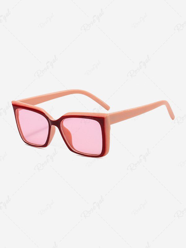 Cheap Two-tone Color All-match Sunglasses  
