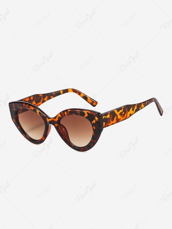 Online All Match Kitten Eye Shape Sunglasses  