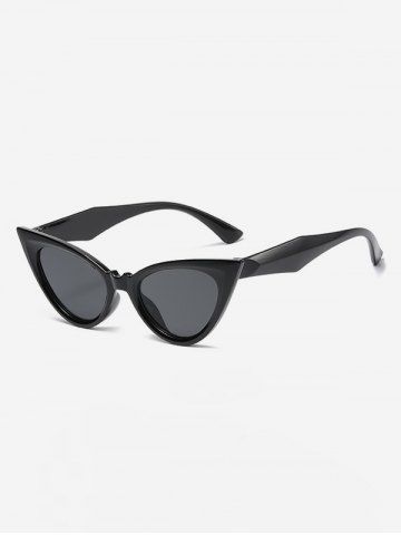Cat Eye Chic Sunglasses - BLACK