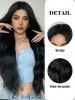 Extra Long Fluffy Wavy Synthetic Wig -  