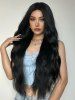 Extra Long Fluffy Wavy Synthetic Wig -  